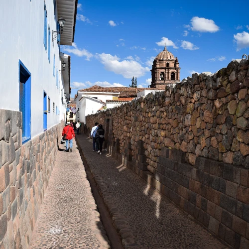 Ruins of downtown Cusco