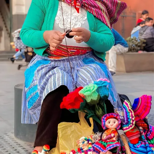 Women textile artisans