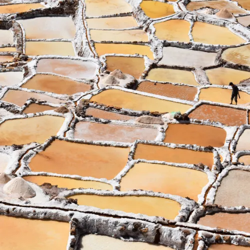 salt mines, production of Maras salt