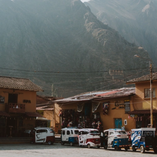 Historic Pisac Market, part of the Sacred Valley