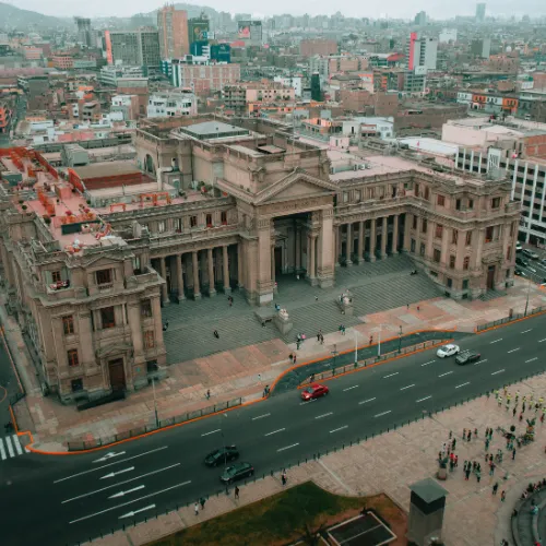 Central Square of Lima
