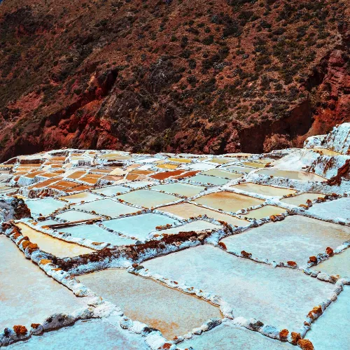 White salt from the Maras