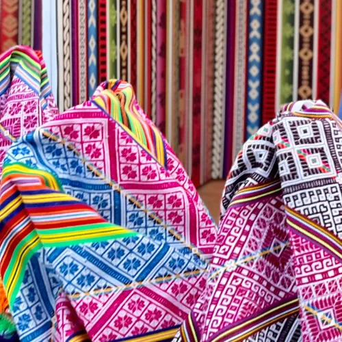 Connecting the tour through the Sacred Valley of Cusco after walking with the alpacas