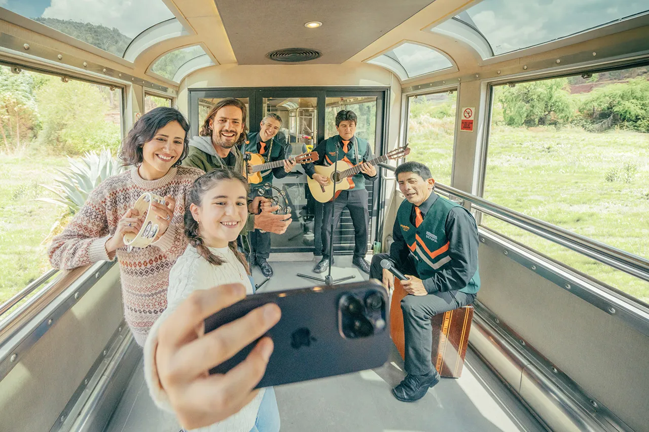 Luxury train to Machu Picchu for all clients.