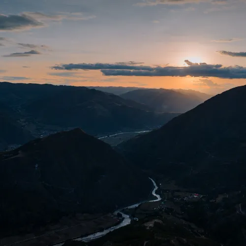 Cusco to Amazon route