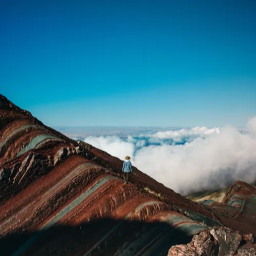 Adventure excursion on a tourist route