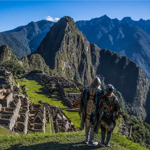Family tour in Machu Picchu