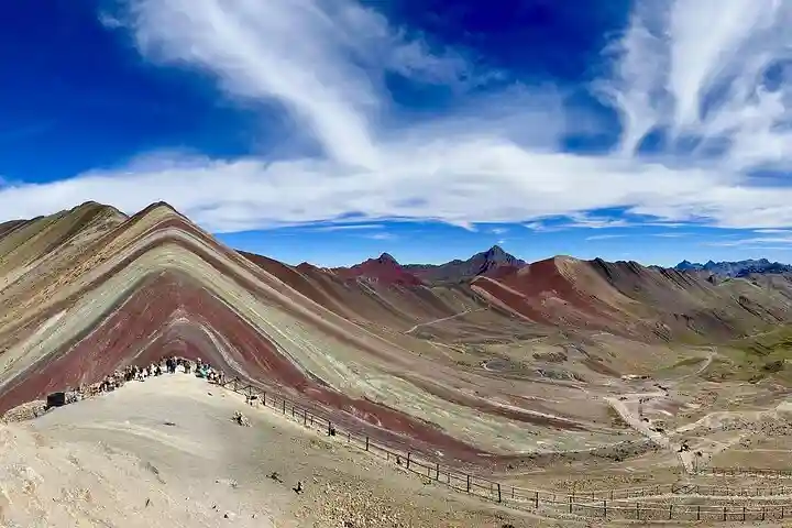 Viewpoint at Rainbow Mountain (Vinicunca) Viewpoint at Rainbow Mountain (Vinicunca)