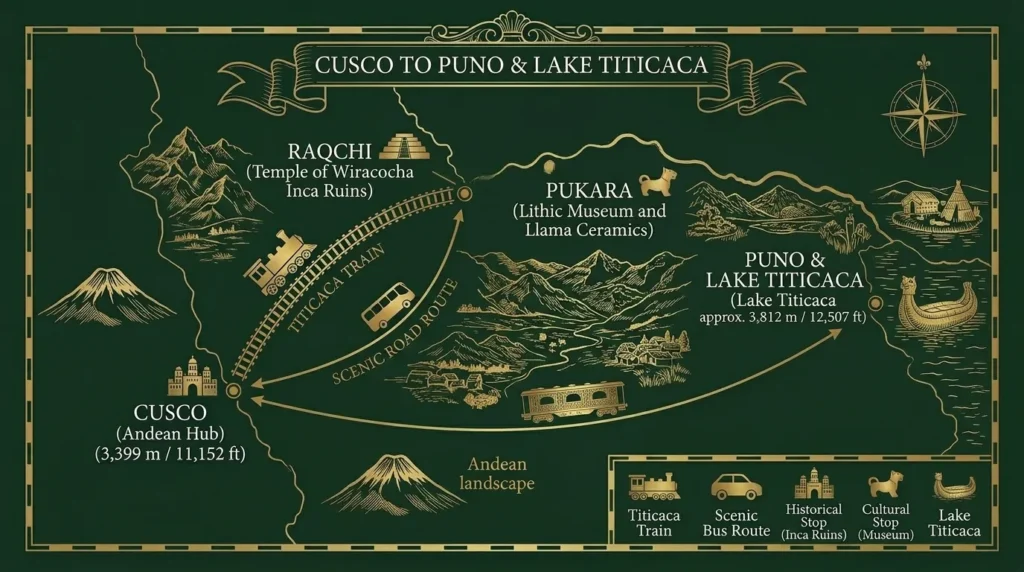 Cusco to Puno — Route of the Sun or Titicaca Train
