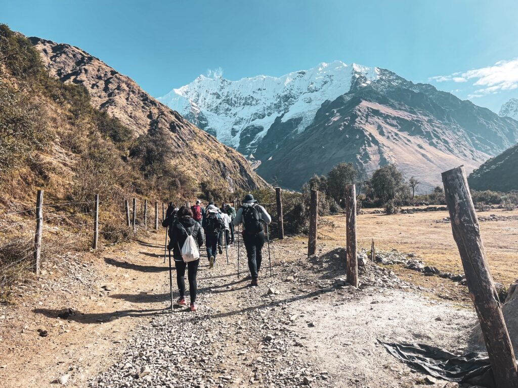Start of the Hike to Humantay Lake