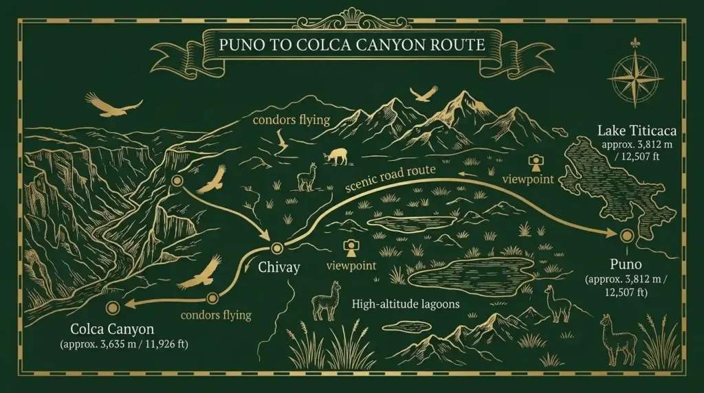 Puno to Colca Canyon — Across the Altiplano
