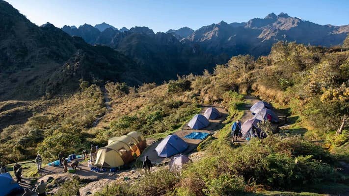 Campsite & dinner near Machu Picchu with Peru Private Tours